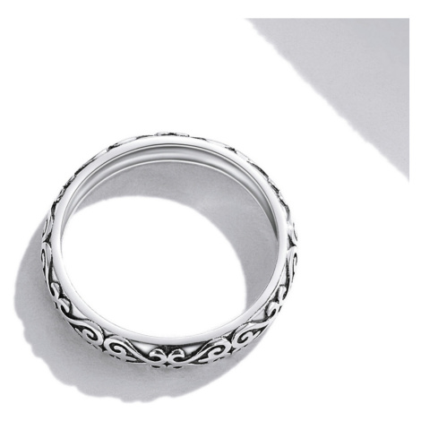 OLIVIE Stříbrný prsten VINTAGE 5573
