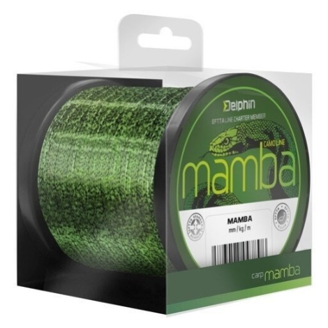 Delphin Mamba Carp Camouflage 0,34 mm 1100 m 16,3 lbs Vasec