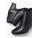 Bonprix BPC SELECTION kotníčkové boty na podpatku Barva: Černá