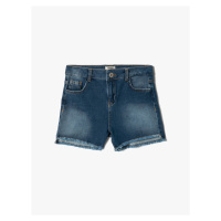 Koton Denim Shorts With Pocket