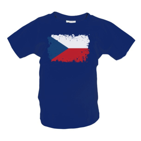 Dětské tričko MS v hokeji - česká vlajka - dětské