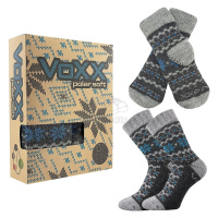 Dětské ponožky VoXX Trondelag set antracit melé