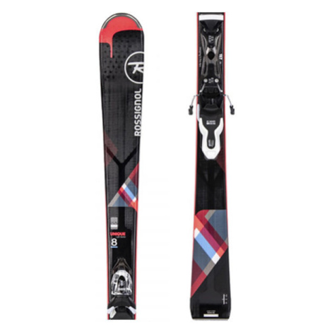 Rossignol UNIQUE 8 + XPRESS W 10 Dámské sjezdové lyže, černá, velikost