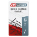 JRC Obratlík Quick Change Swivel 11ks Počet kusů: 11ks