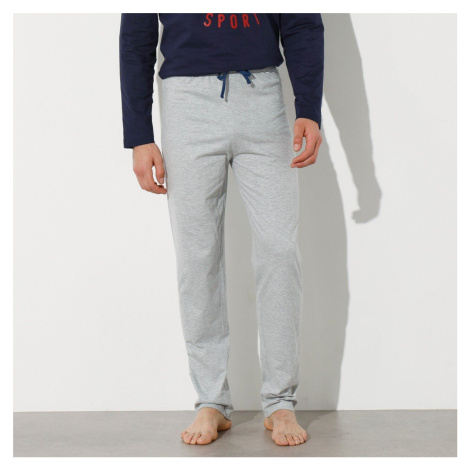 Jednobarevné pyžamové kalhoty, šedý melír Blancheporte