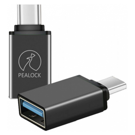 Pealock USB C REDUKCE Usb redukce, černá, velikost
