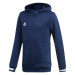 Adidas JR Team 19 Hoody Tmavě modrá