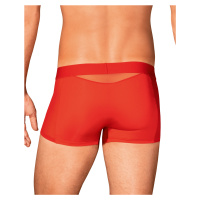 Pánské slipy Boldero boxer shorts red - Obsessive