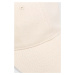 Bavlněná baseballová čepice Levi's béžová barva