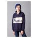 DEFACTO Boy Oversize Wide Cut Half Zipper Printed Thick Sweatshirt