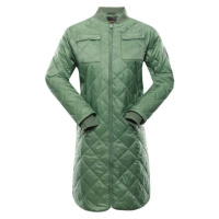 NAX LOZERA Dámský kabát, zelená, velikost