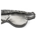BrainMax Anatomicky tvarovaná maska na spaní (šedá, hedvábí) SOFT