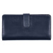 SEGALI Dámská kožená peněženka 3489 dark blue