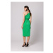 Makover Dámské midi šaty Lynedamor K160 světle zelená Zelená