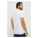 Bavlněné polo tričko Tommy Jeans bílá barva, DM0DM18312