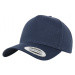 5-Panel Curved Classic Snapback - navy