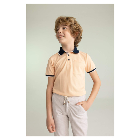 DEFACTO Boy Short Sleeve Polo T-Shirt