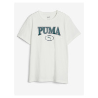 Krémové klučičí tričko Puma Squad