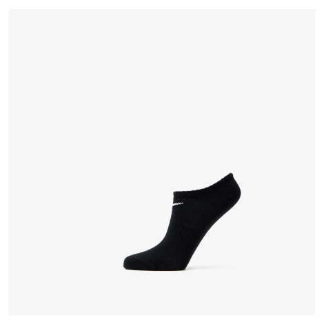 Nike Everyday Lightweight Training No-Show Socks 3-Pack Black/ White