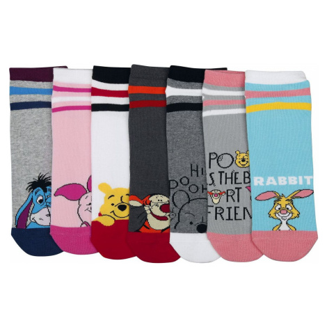 Medvídek Pu Friends Ponožky vícebarevný