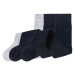lupilu® Chlapecké punčochové kalhoty BIO, 3 kusy (světle šedá / navy modrá)