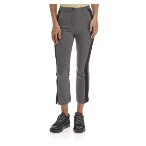 Kalhoty la martina woman trousers double crepe st šedá