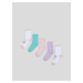 Sinsay - Sada 5 párů ponožek - Vícebarevná