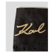 Rukavice karl lagerfeld k/signature rocky glove černá