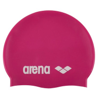 ARENA-Clasic Silicone Cap - fuchsiová-bílá Růžová