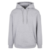 Build Your Brand Pánská mikina BB006 Heather Grey