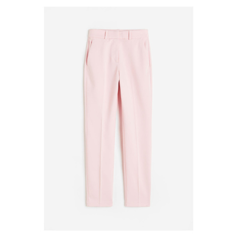 H & M - Cigaretové kalhoty - růžová H&M