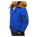 Pánská zimní bunda s kapucí s odepínatelnou kožešinou - XXL