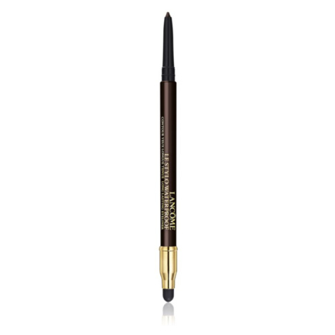 Lancôme Le Stylo Waterproof voděodolná tužka na oči s vysokou pigmentací odstín 03 Chocolat