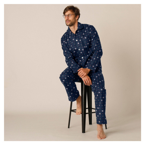 Flanelové pánské pyžamo se vzorem Blancheporte