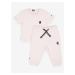 Tommy Hilfiger Sada holčičího trička a tepláků ve světle růžové barvě Tommy Hilf - Holky