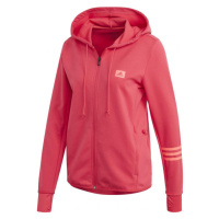 adidas DESIGNED TO MOVE FULL-ZIP HOODIE Dámská mikina, růžová, velikost