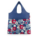 Nákupní taška Reisenthel Mini Maxi Shopper plus Florist indigo