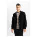 DEFACTO Relax Fit Cotton Long Sleeve Shirt Jacket