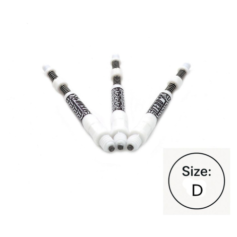 Násadky na šipky Cuesoul TERO+ AK7P bílé, délka 47mm (D)