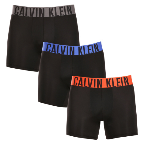 3PACK pánské boxerky Calvin Klein černé (NB3612A-MDJ)