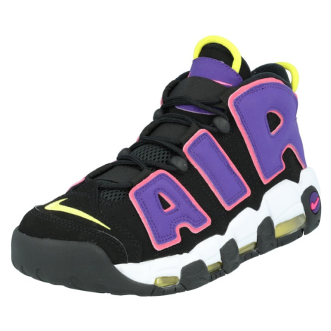 Nike Sportswear Kotníkové tenisky 'AIR MORE UPTEMPO '96' svítivě žlutá / tmavě fialová / pink / 