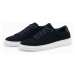 Ombre Classic men's soft suede sneaker shoes - navy blue