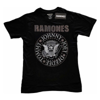 Ramones tričko, Presidential Seal Embellished Black, dětské