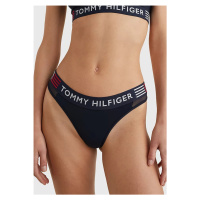 Dámská tanga Tommy Hilfiger UW0UW03542 | modrá