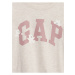 Béžové holčičí tričko s logem GAP