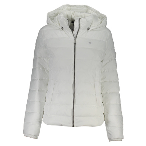 Bílá dámská zimní bunda Tommy Hilfiger