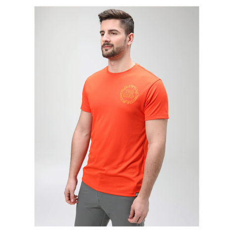 Oranžové pánské tričko LOAP MUSLAN