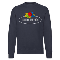 Men's Vintage Set in Sweat Sweatshirt with a large Fruit of the Loom logo