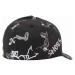 Dc shoes kšiltovka Cap Star Black Scribble Print | Černá