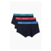 Emporio Armani Underwear Emporio Armani logoband Boxerky 3-balení - tmavě modré